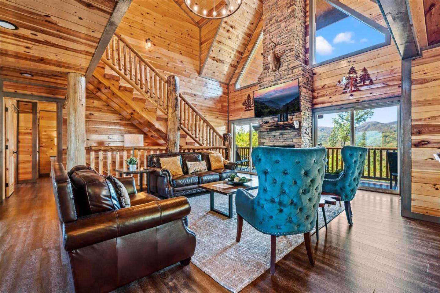 Indoor Pool, Volleyball Beach, Mountain View, Luxury Gatlinburg Exterior foto